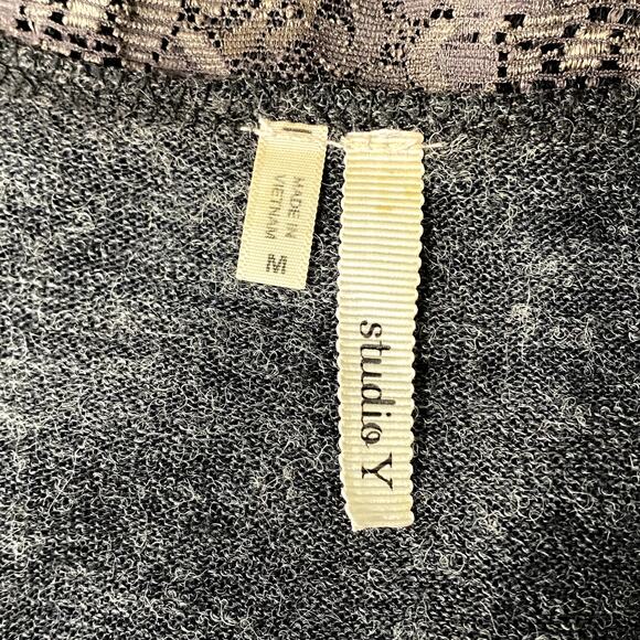 Y2k Studio Y Coquette Cottage Core Lace Long Sleeve Cardigan - Picture 12 of 14